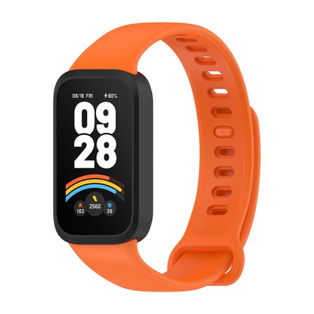 Forzacase Xiaomi Smart Band 9 Active ile uyumlu Silikon Kordon Kayış - FC1252