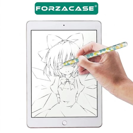 Forzacase Universal Tabletler iOS Android ile uyumlu Manyetik Aktif Stylus Desenli Dokunmatik Kalem - FC1256