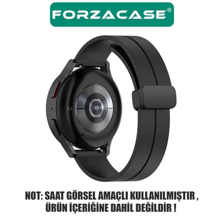 Forzacase Havit M9046 ile uyumlu Manyetik Tokalı Silikon Kordon Kayış - FC144