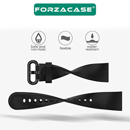 Forzacase Xiaomi Redmi Watch 2 Lite Uyumlu  Silikon Kordon Kayış - FC148
