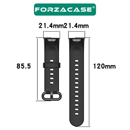 Forzacase Xiaomi Redmi Watch 2 Lite Uyumlu  Silikon Kordon Kayış - FC148