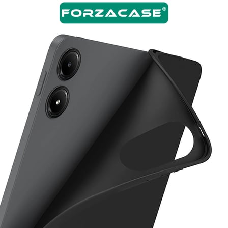 Forzacase Xiaomi Redmi Pad 2 Pro 12.1 Inch Tablet ile Uyumlu Silikon Kılıf Siyah - FC155
