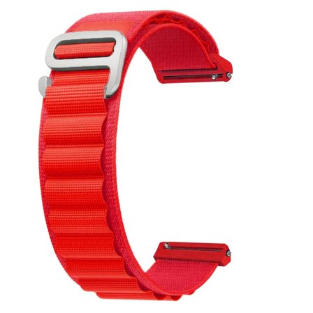 Forzacase Honor Watch 6 46mm ile uyumlu Alpine Loop Kancalı Kumaş Kordon Kayış - FC156