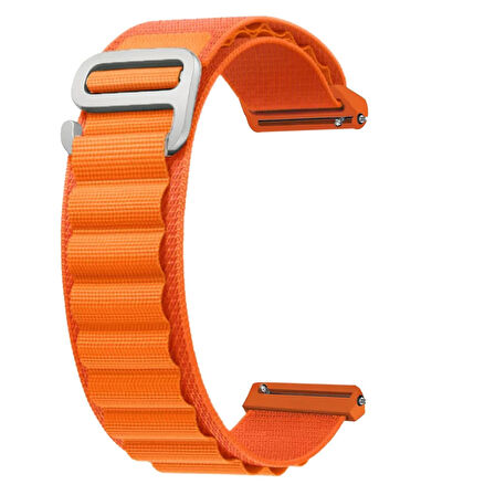 Forzacase Xiaomi Watch S4 / S4 Sport ile uyumlu Kancalı Kumaş Kordon Kayış - FC156