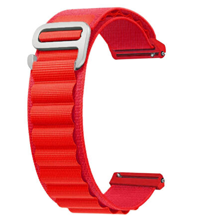 Forzacase Xiaomi Watch S1 / S1 Active Uyumlu  Kancalı Kumaş Kordon Kayış - FC156