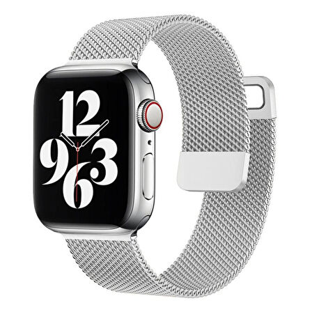 Forzacase Apple Watch 10 Series 46mm ile uyumlu Metal Mıknatıslı Kordon Kayış - FC157