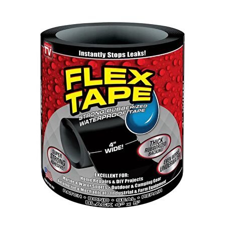 Forzacase Flex Tape Suya Dayanıklı Ultra Güçlü Tamir Bandı 150 cm - FC238