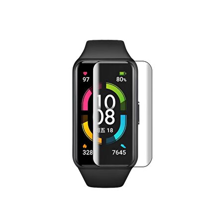 Forzacase Huawei Watch Fit 2 ile uyumlu Hydrogel Esnek Ekran Koruma Filmi - FC250
