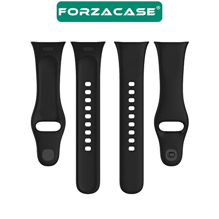 Forzacase Xiaomi Redmi Watch 3 Uyumlu  Silikon Kordon Kayış - FC275