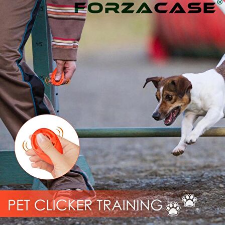 Forzacase Köpek Eğitimi için Bilek Kayışlı Ultrasonic Köpek Düdüğü - FC285