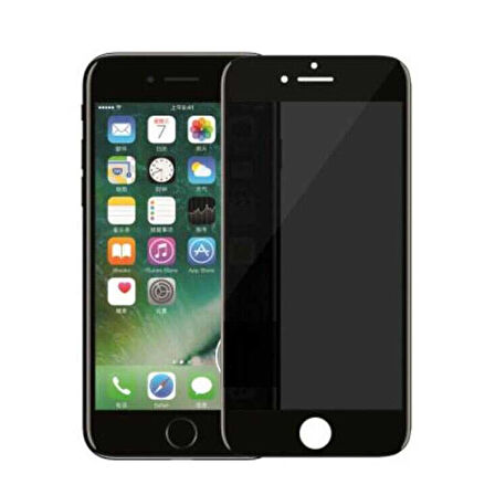 Forzacase iPhone SE 2022 için Privacy Hayalet Ekran Koruyucu Seramik Film - FC292