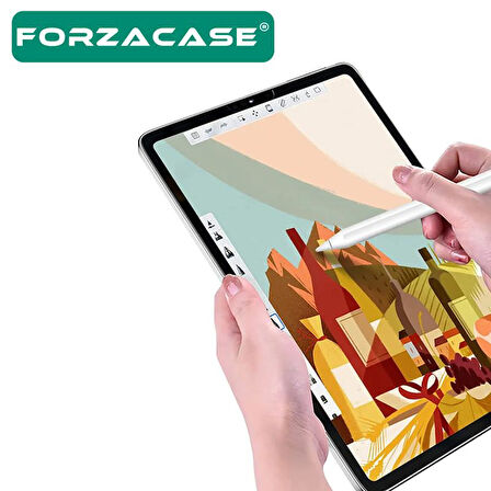 Forzacase iPad Air 11 2024 ile uyumlu Paper Like Kağıt Hissi Mat Ekran Koruyucu Nano Film - FC295