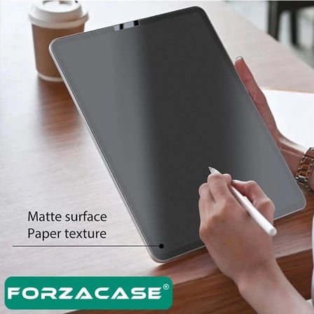 Forzacase iPad Air 13 2026 13 inch Paper Like Kağıt Hissi Mat Ekran Koruyucu Nano Film - FC295