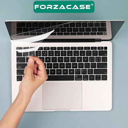 Forzacase Apple MacBook 15.4’ Touch Bar 2 Adet Ekran Koruyucu Film - FC337