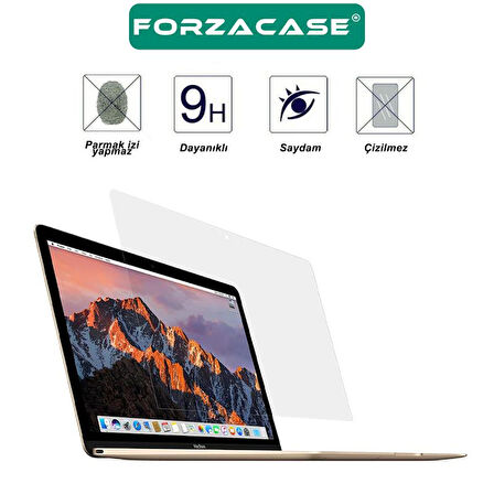 Forzacase Apple MacBook Pro 14.2 (M4) A3112 2 Adet Ekran Koruyucu Film - FC337