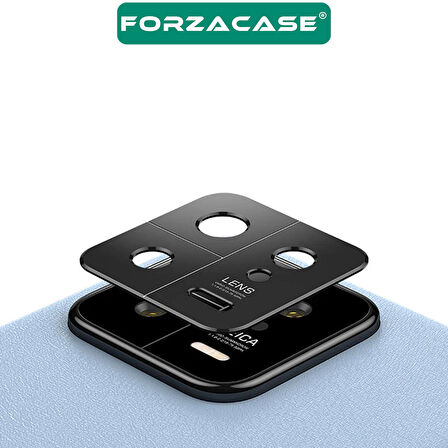 Forzacase Samsung Galaxy Note 20 Ultra ile uyumlu Kamera Lens Koruma Halkası Siyah - FC377