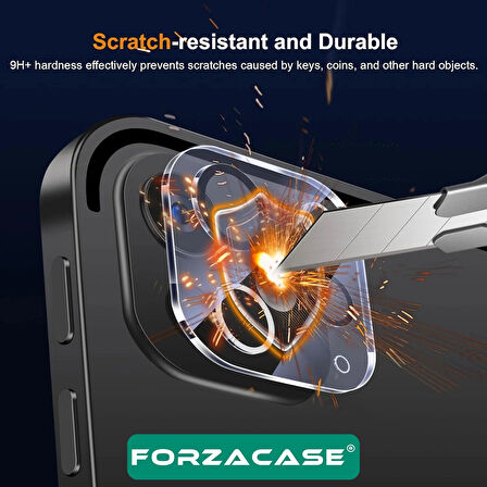 Forzacase iPad Pro 13 2024 ile uyumlu Kamera Lens Koruyucu Cam Filmi - FC378