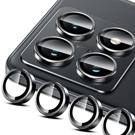 Forzacase Xiaomi 14T ile uyumlu Kamera Camı Lens Koruyucu Halka Seti - FC381