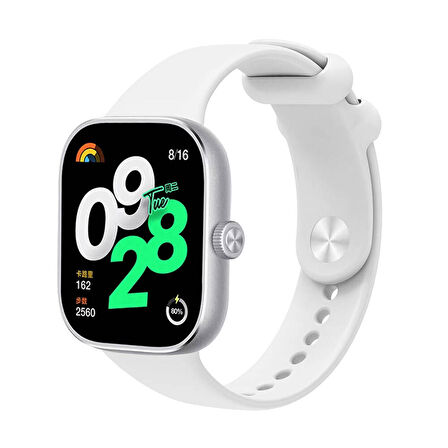 Forzacase Xiaomi Redmi Watch 4 ile uyumlu Silikon Kordon Kayış - FC395