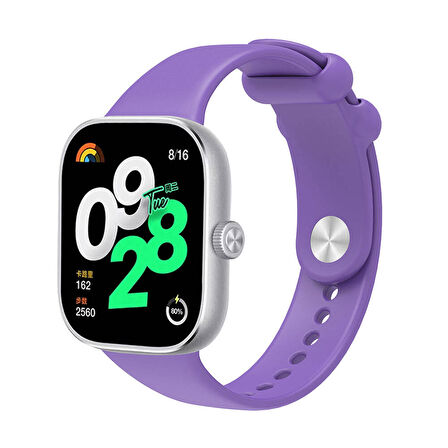 Forzacase Xiaomi Redmi Watch 4 ile uyumlu Silikon Kordon Kayış - FC395