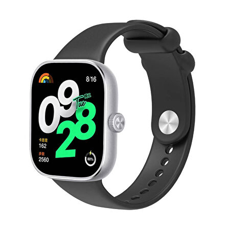 Forzacase Xiaomi Redmi Watch 4 ile uyumlu Silikon Kordon Kayış - FC395