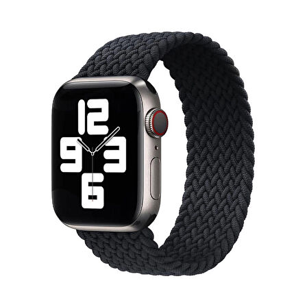 Forzacase Apple Watch Ultra 2 49mm için Hasır Örgü Solo Loop Kordon Kayış - FC401