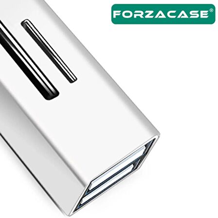 Forzacase USB 3.0 Çoğaltıcı Hub Kart Okuyuculu 5in1 USB OTG SD/TF - FC451