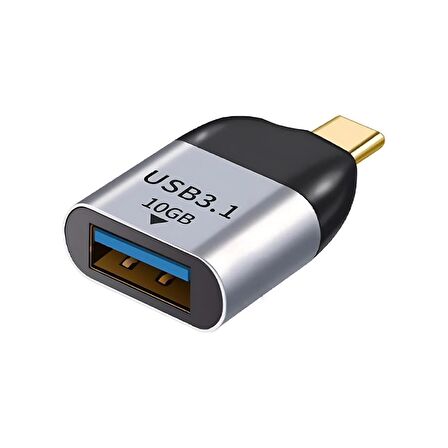 Forzacase Type C to OTG Adaptör USB 3.0 10 Gbps Veri Aktarma Adaptörü - FC462