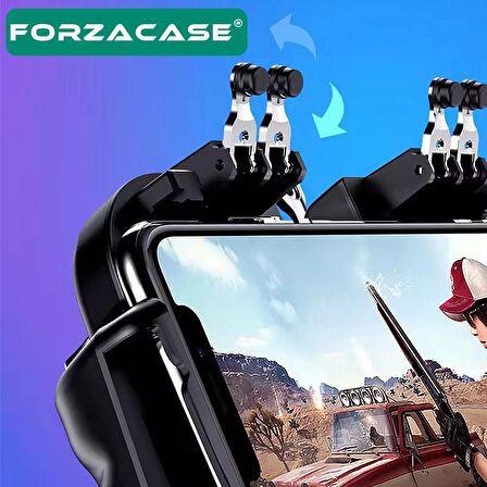 Forzacase 4.7’’-6.5’’ Telefonlar ile uyumlu Telefon Oyun Kolu PubG Tetik Düğmesi - FC516