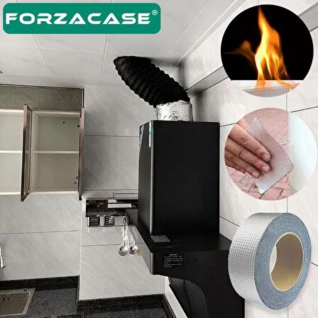 Forzacase 5 Metre x 10cm Çamur Bant Alüminyum İzolasyon Tamir Çatlak Bantı - FC523