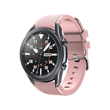 Forzacase Samsung Galaxy Gear S3 / Classic / Frontier için Tokalı Silikon Kordon Kayış - FC536