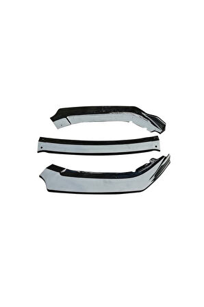 Hyundai Coupe 2001-2009 Parlak 3 Parça Siyah Ön Ek Piano Black Lip