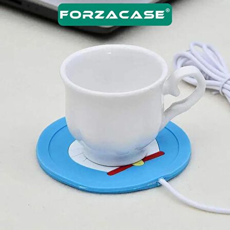 Forzacase USB Girişli Pratik Silikon Bardak Altı Isıtıcı - FC549