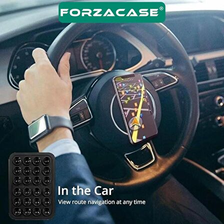 Forzacase Silikon Vakumlu Eller Serbest Cep Telefon Tutacağı - FC554