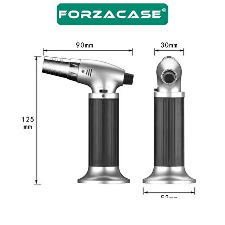 Forzacase 1300 Derece Profesyonel Pürmüz Çakmak Gazı Kafası - FC568