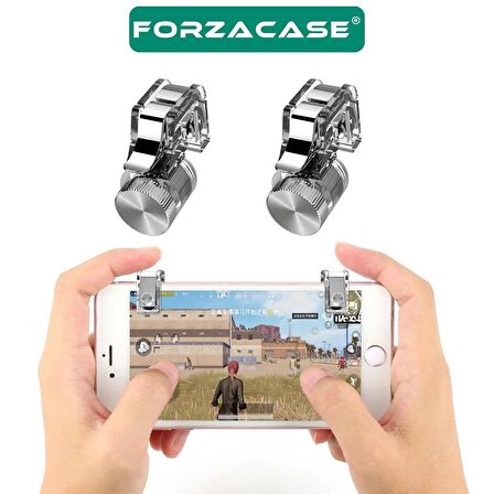 Forzacase Telefonlar için Gamepad Mobil Oyun Tetik Tuşları Mobil Game Oyun Aparatı- FC584