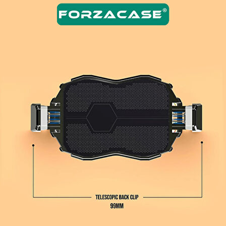 Forzacase 5000 RPM Kablolu Işıklı Cep Telefonu Soğutucu Isı Önleyici Fan - FC596