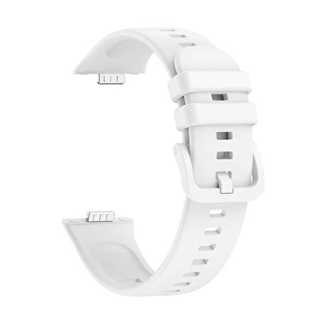 Forzacase Huawei Fit 3 ile uyumlu Tokalı Silikon Kordon Kayış - FC635