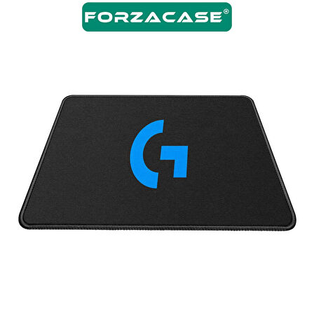 Forzacase Kaydırmaz Silikon Tabanlı Mat Mouse Pad 32x24cm Siyah - FC638