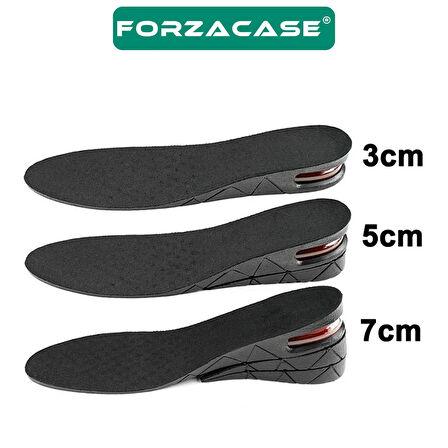 Forzacase 7 cm Boy Uzatıcı Tabanlık Tam Boy Hava Alabilen Tasarım - FC653