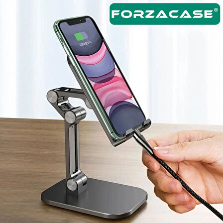 Forzacase Masaüstü Kademeli Ayarlanabilir Tablet Ve Telefon Tutucu Stand - FC656