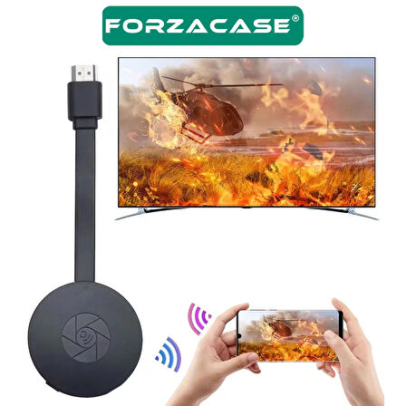 Forzacase HDMI 4K Çözünürlük Kablosuz Görüntü Ve Ses Aktarıcı / Tablet Telefondan Televizyona FC689