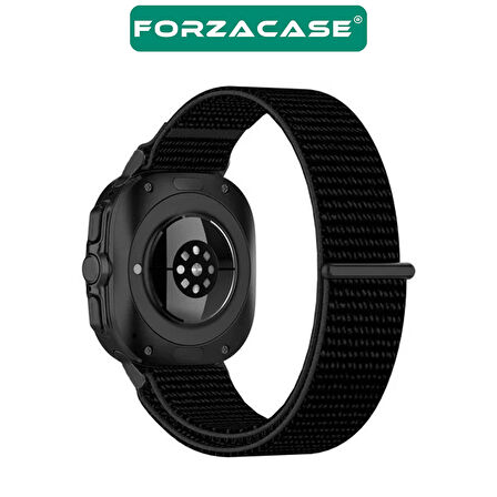 Forzacase Samsung Galaxy Watch 7 Ultra için Esnek Hasır Örgü Kordon Kayış - FC782