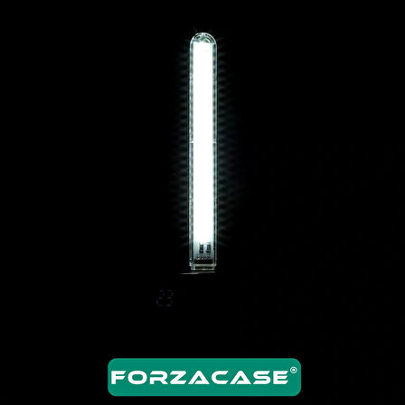 Forzacase Taşınabi̇li̇r 8 Ledli̇ Flash USB LED Işık Kitap Okuma Gece Lambası - FC805