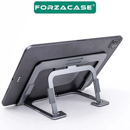 Forzacase 8-13’’ Ayarlanabilir Katlanabilir Metal Masaüstü Telefon Tablet Standı - FC809