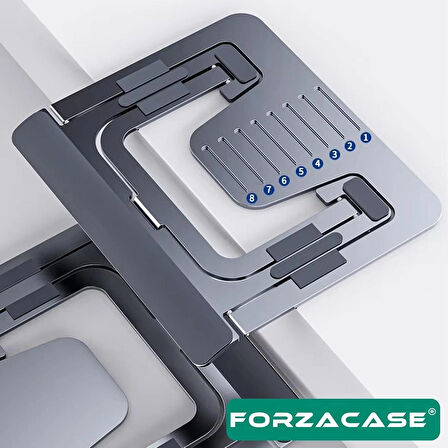 Forzacase 8-13’’ Ayarlanabilir Katlanabilir Metal Masaüstü Telefon Tablet Standı - FC809