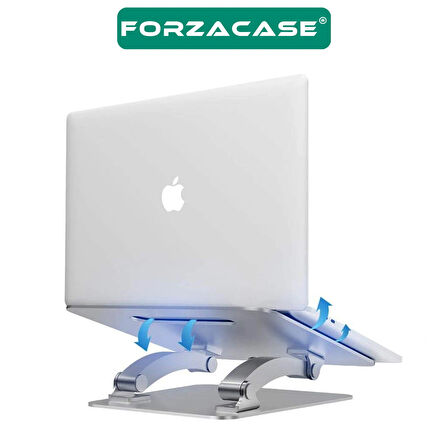 Forzacase 11-17’’ Macbook Notebook Laptop Standı Katlanabilir Masaüstü Açı Ayarlı Alüminyum - FC810