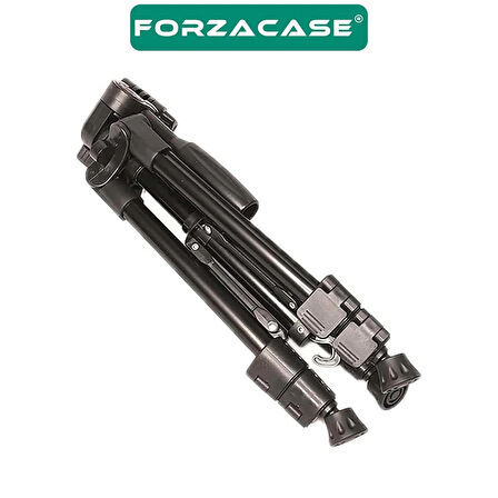 Forzacase 136 cm Profesyonel Kamera DSLR Telefon Tutuculu Çantalı Tripod - FC812