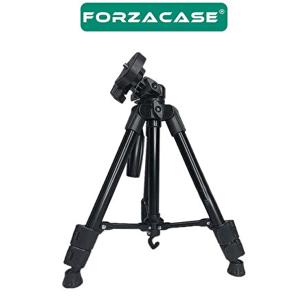 Forzacase 136 cm Profesyonel Kamera DSLR Telefon Tutuculu Çantalı Tripod - FC812