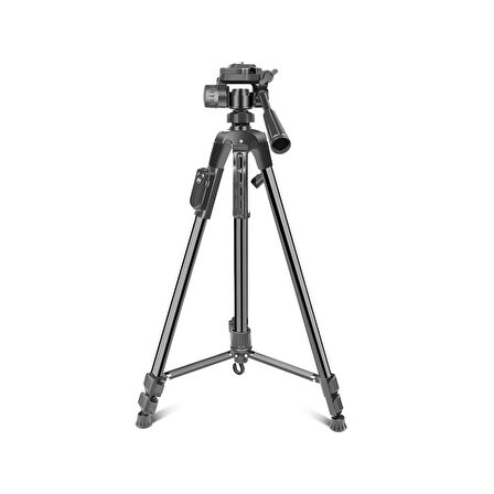 Forzacase 155 cm Bluetooth Kumandalı Profesyonel Kamera DSLR Telefon Tutuculu Çantalı Tripod - FC814